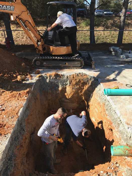 Site Excavation — McDonough, GA — Express Plumbing & Septic