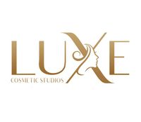 Logo of Luxe Cosmetic Studios, representing a modern and professional space for beauty and wellness entrepreneurs.