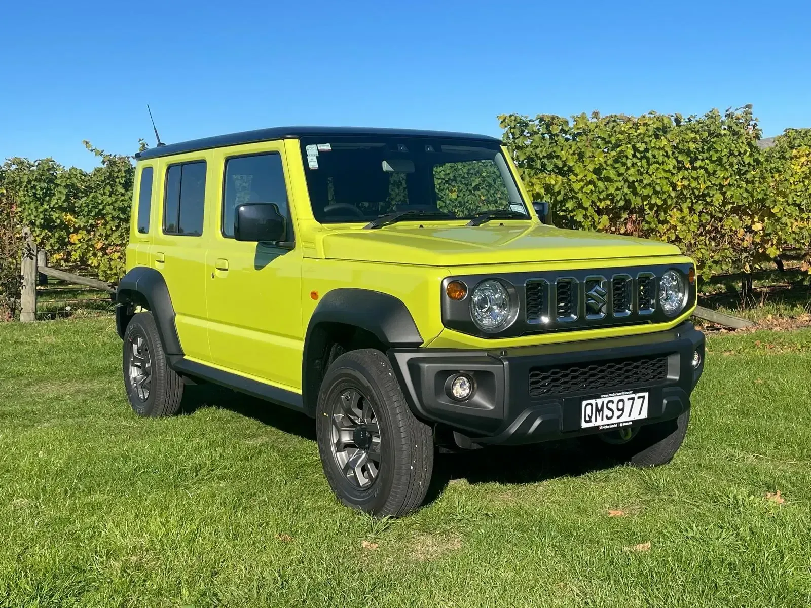 Long Term Hire - Suzuki Jimny Rental Vehicle from Motorworld Rentals in Blenheim Marlborough New Zealand