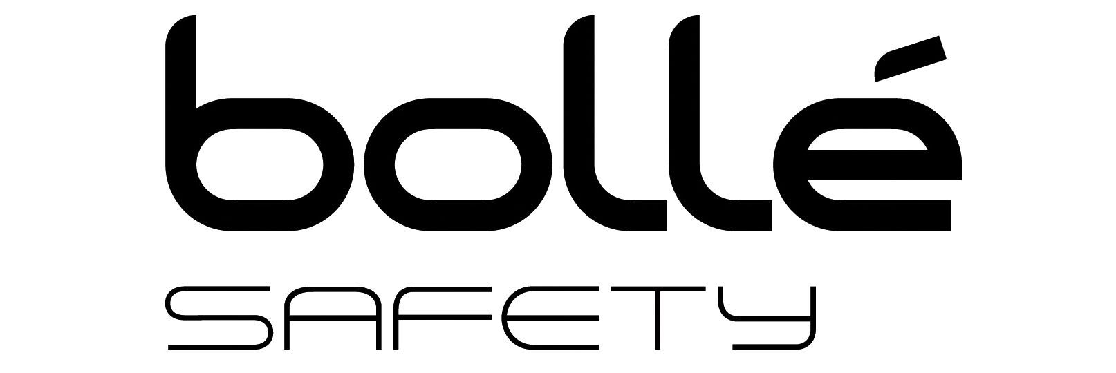 Logo Bollé Safety, texte noir sur fond blanc : « Bollé » au-dessus de « SAFETY ».