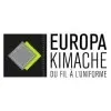 Logo pour Europa Kimache, graphique carré avec texte.