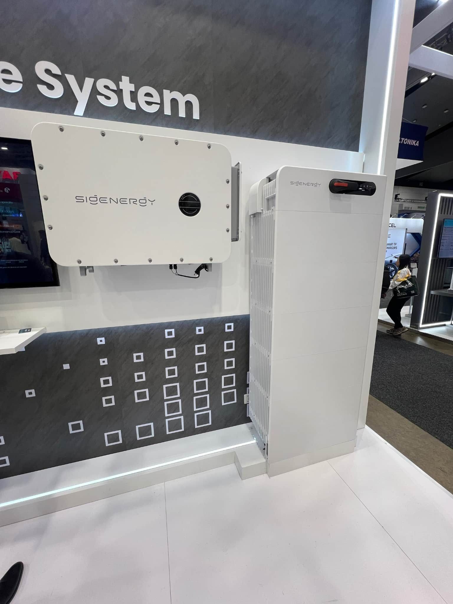 White Solar Energy System Display — Des Mullins Electrical & Solar in Wagga Wagga, NSW