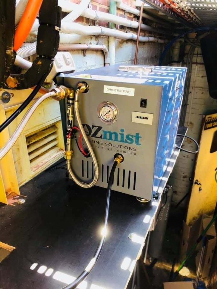 Ozmist Industrial Misting Machine — Des Mullins Electrical & Solar in Wagga Wagga, NSW