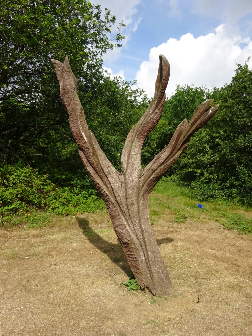 Fire and Earth Sculpture