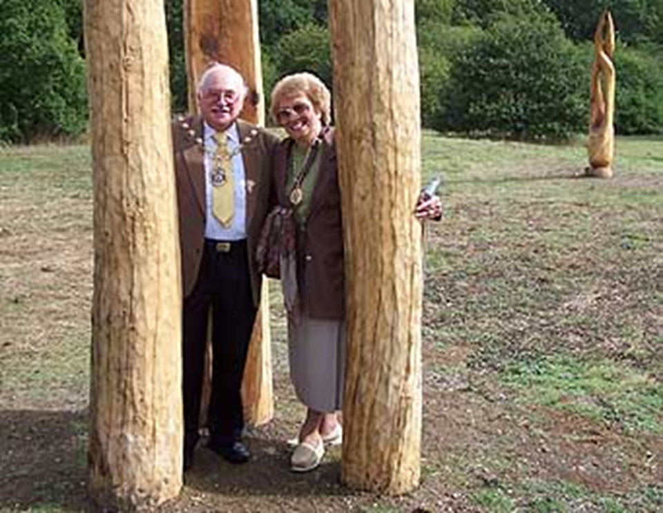 Mayor Councillor Elliman and Mayoress