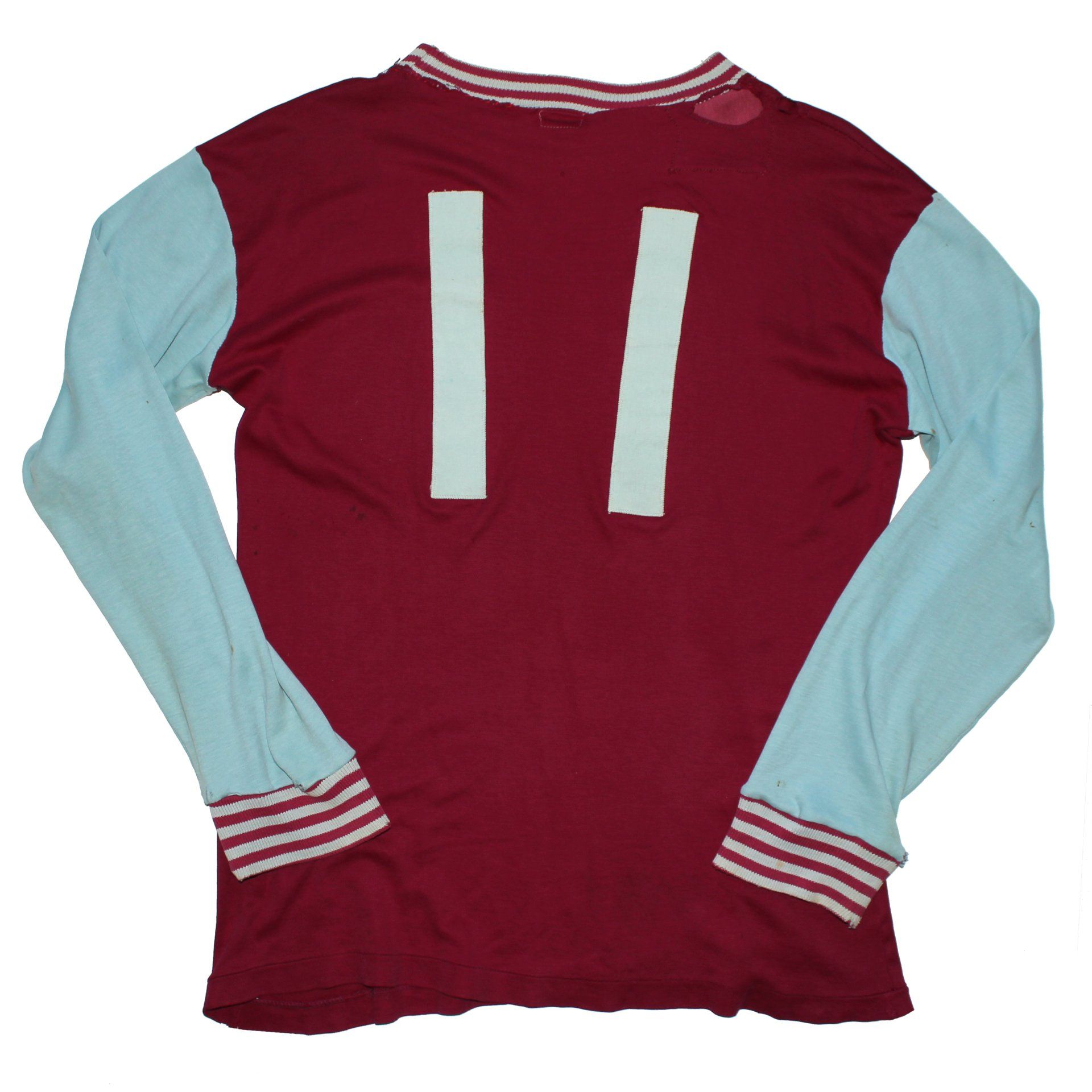 Aston Villa 1960s Match Worn Shirt