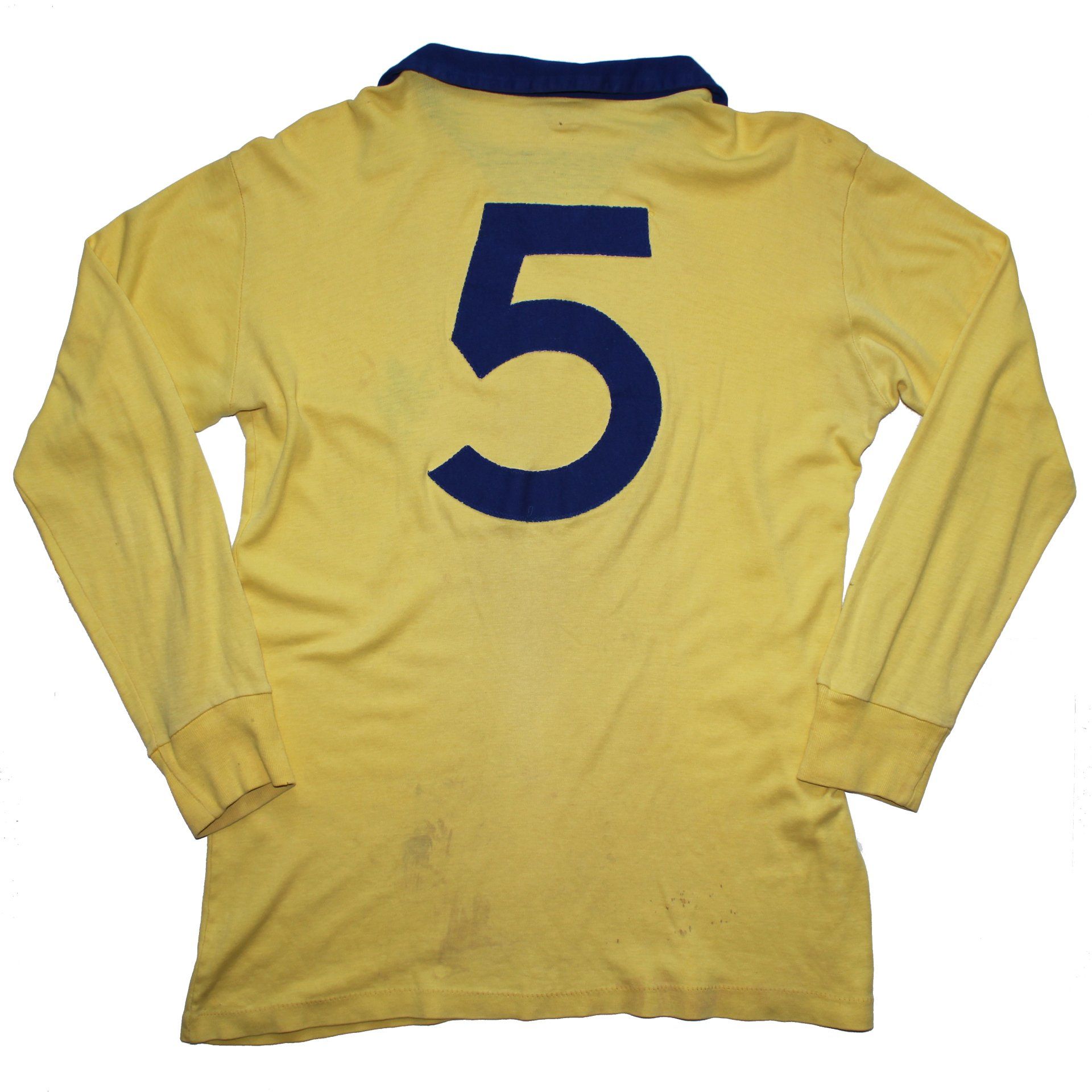 Aston Villa 1969 Yellow Away Match Shirt