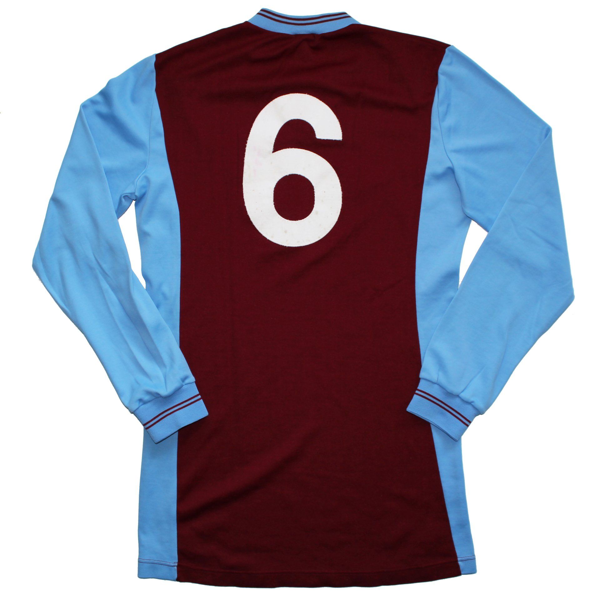 1983 Aston Villa European Cup Match Worn Shirt v Juventus