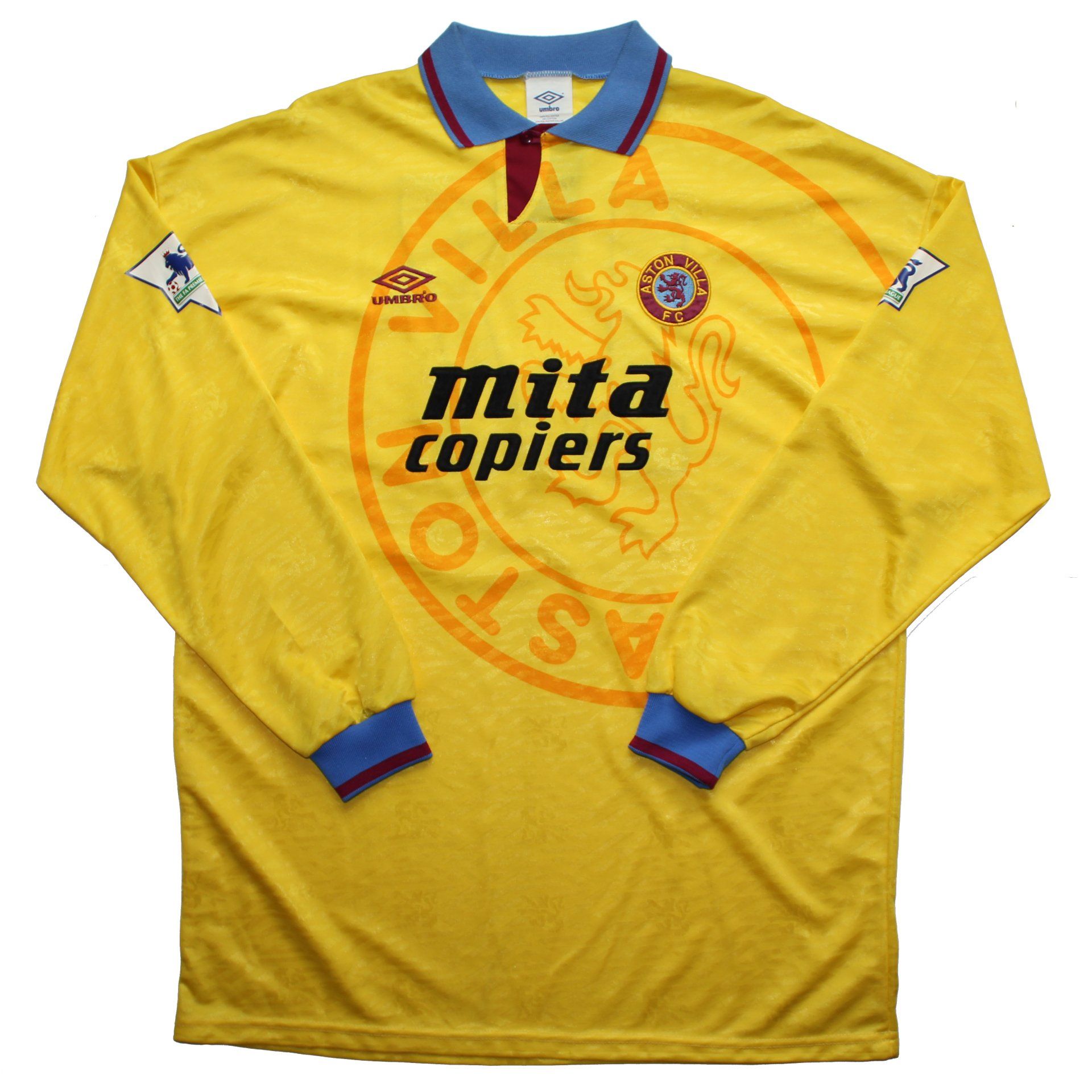 1992-93 Aston Villa Match Third Shirt