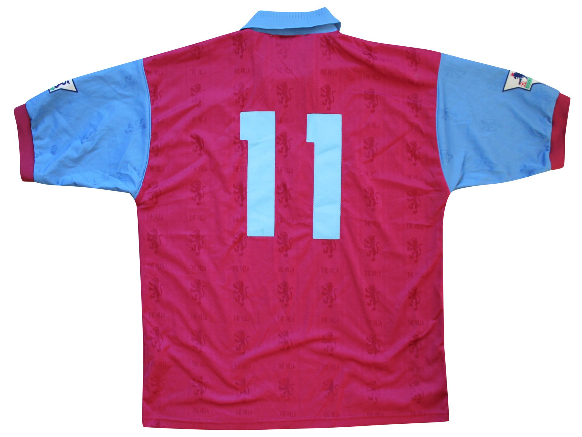 1996 League Cup Final Match Worn Shirt