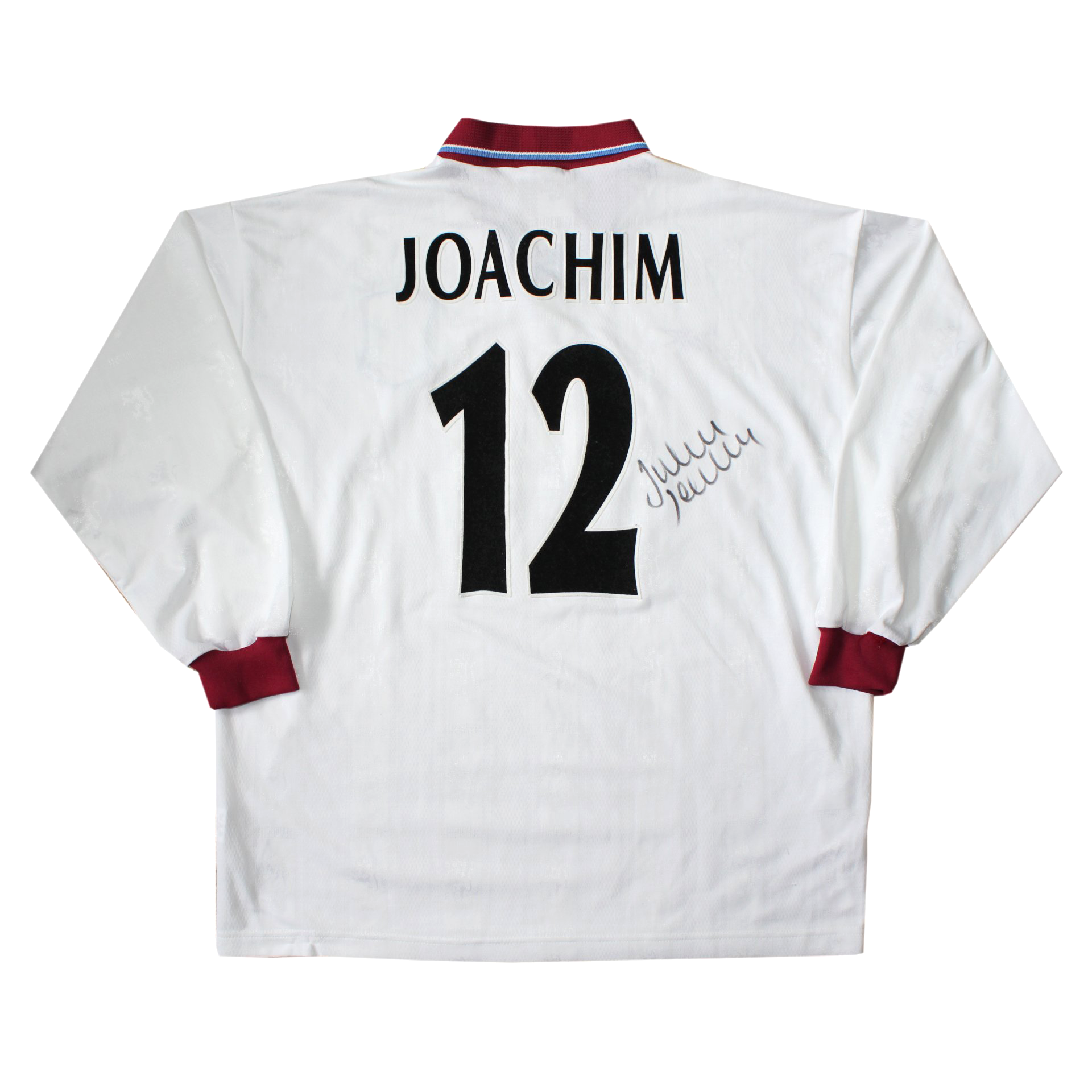 1997-98 Aston Villa UEFA Cup Match Worn Third Shirt