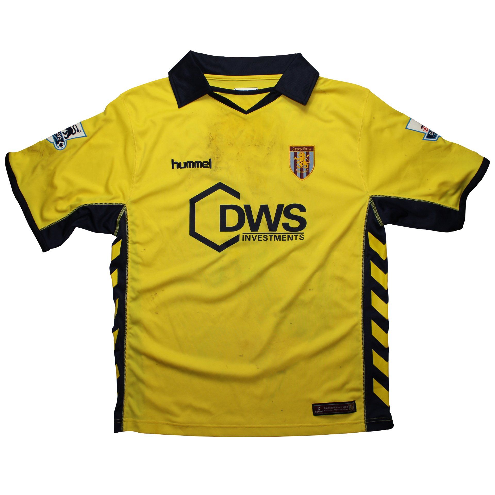 2004-05 Aston Villa Away Match Worn Shirt