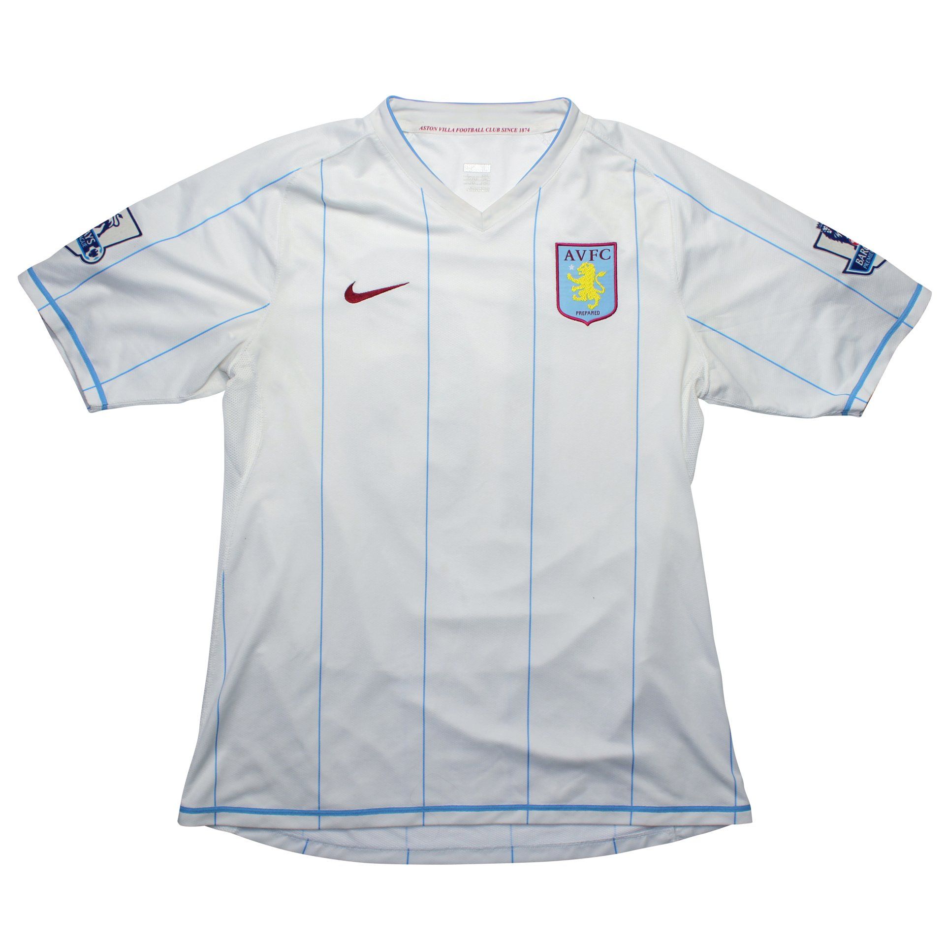 2008-09 Aston Villa v West Ham Match Third Shirt
