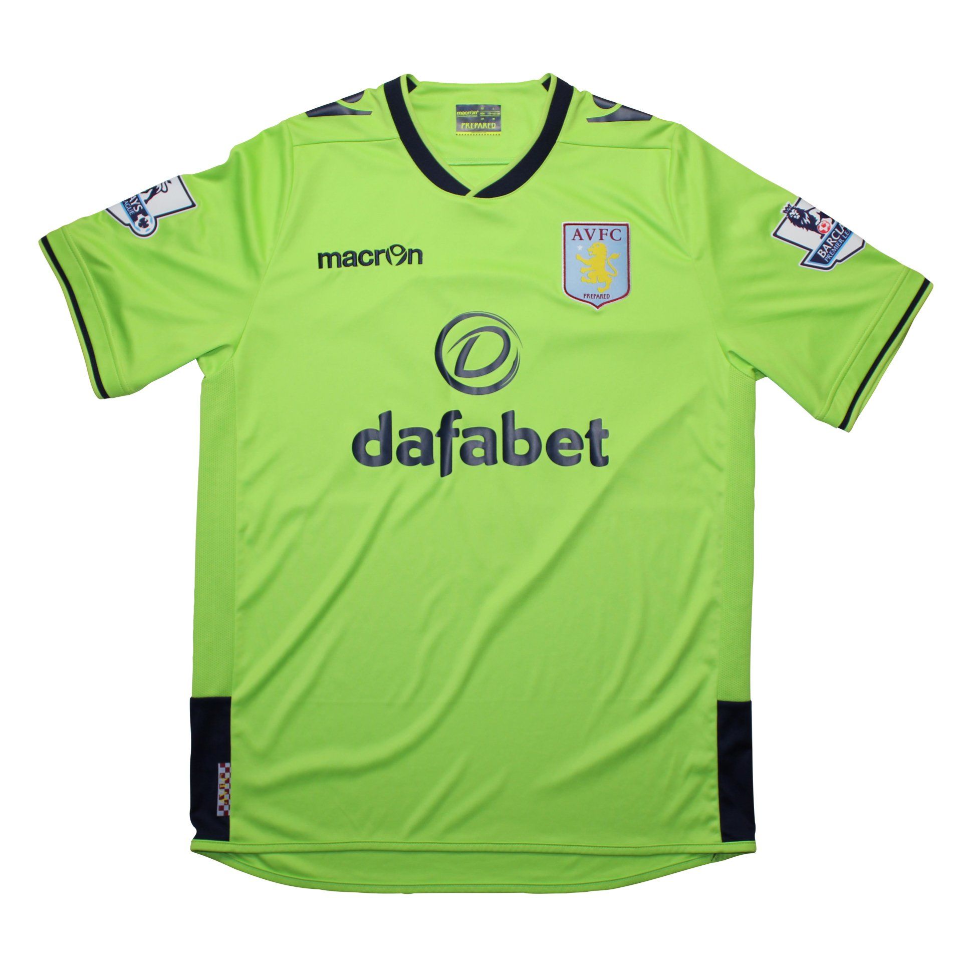 2013-14 Aston Villa Match Worn Third Shirt