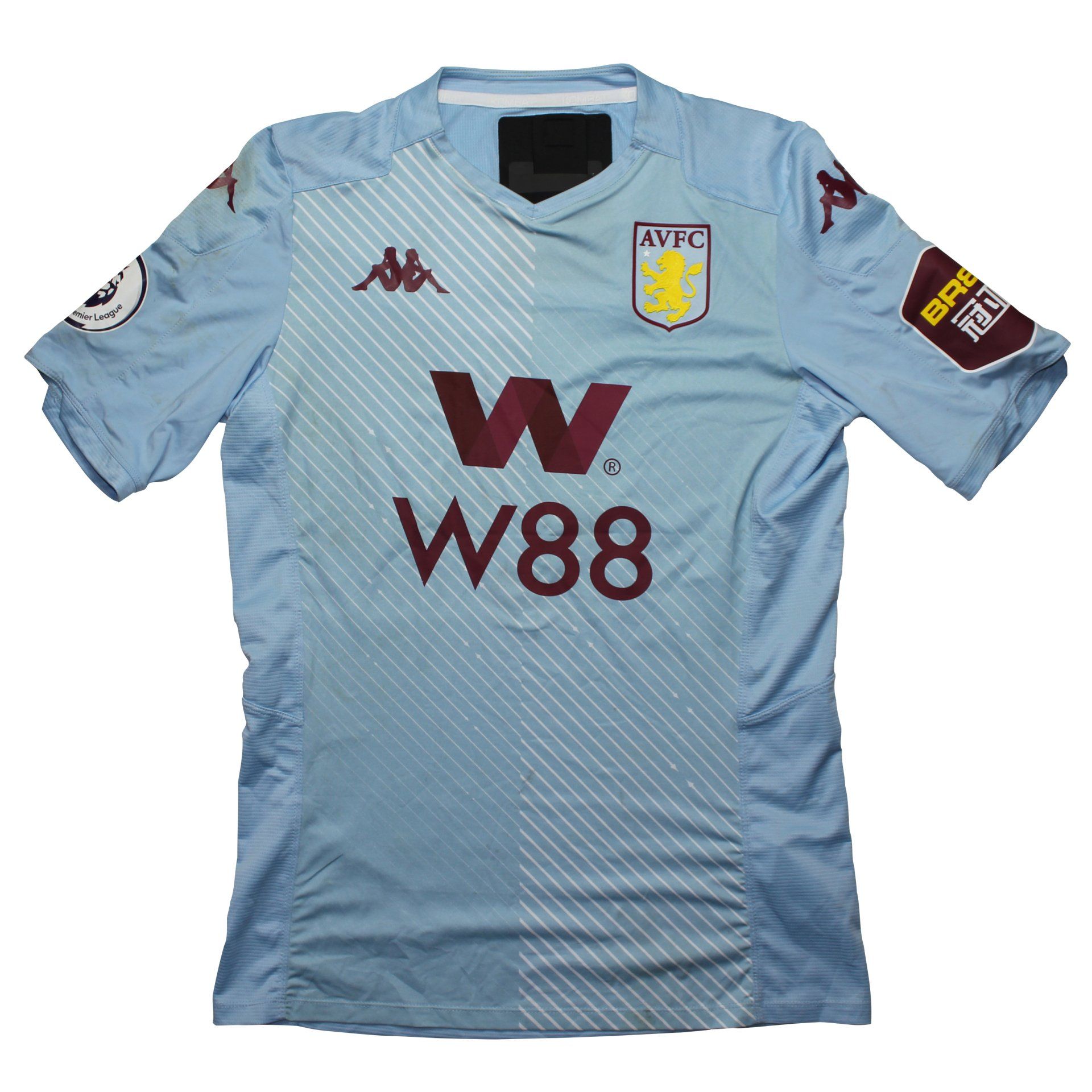 2019-20 Aston Villa Match Worn Away Shirt