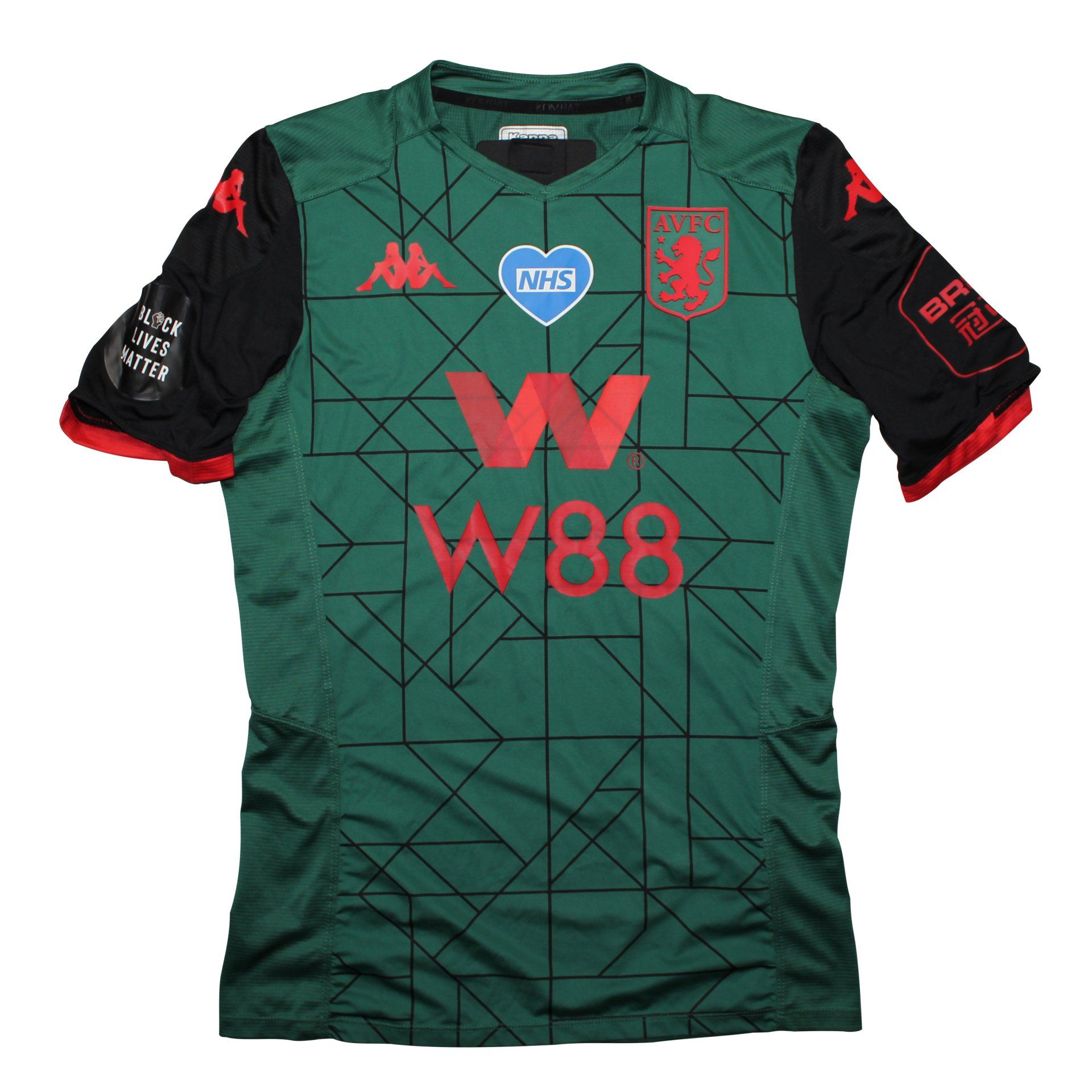 2019-20 Aston Villa Third BLM NHS Match Shirt
