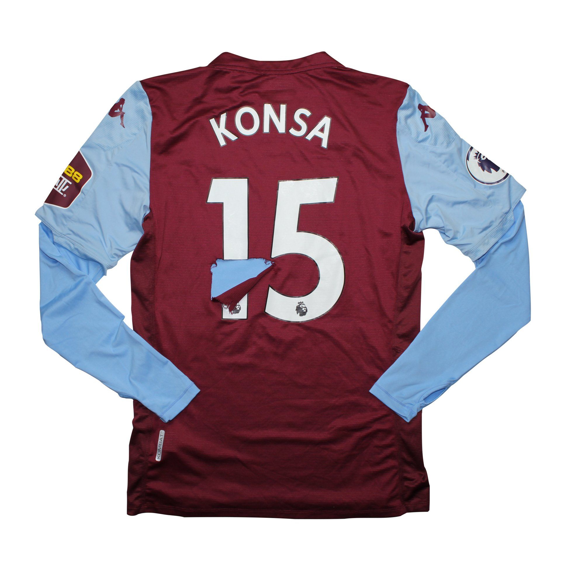 2019-20 Aston Villa Match Worn Shirt
