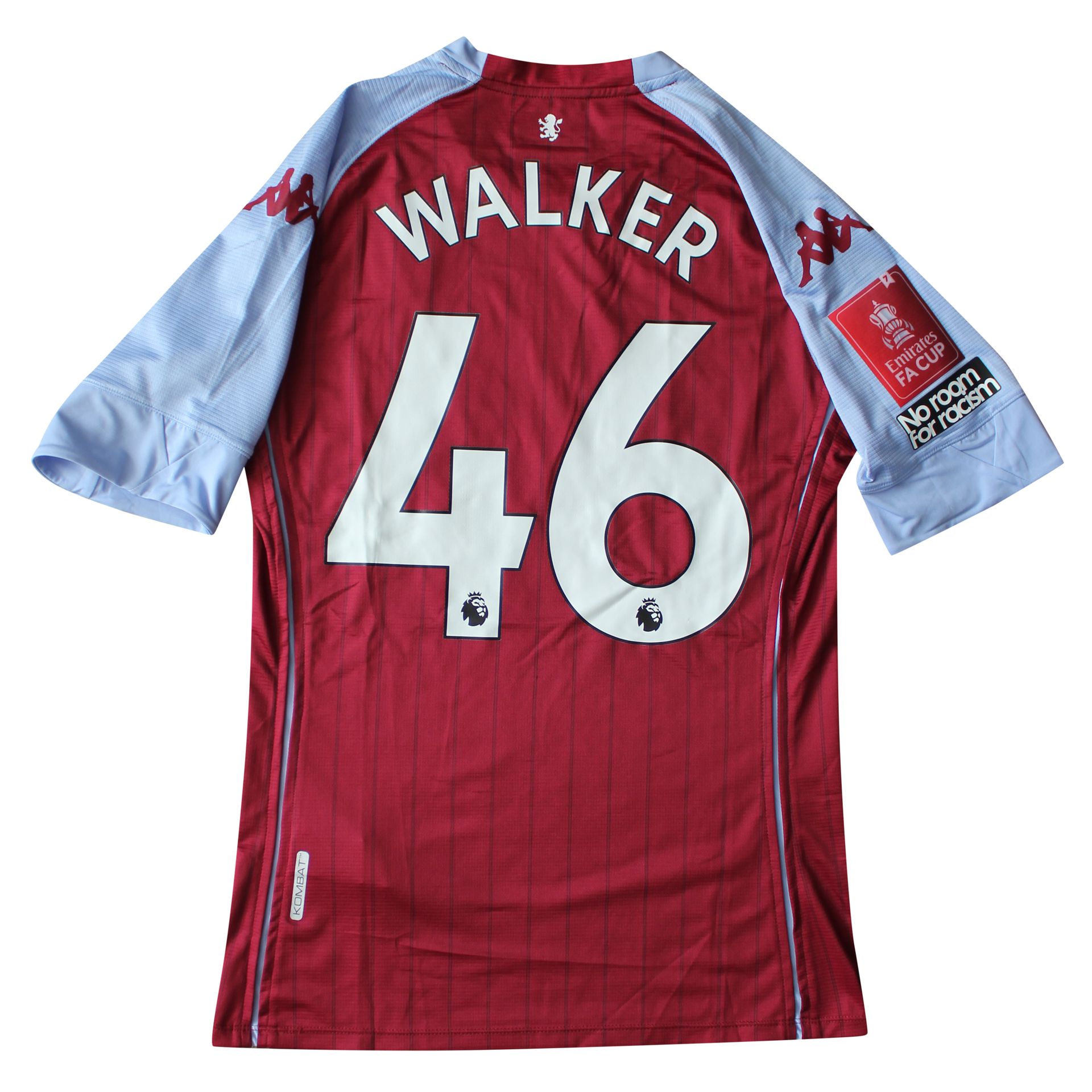 2020-21 Aston Villa Match Worn FA Cup Shirt