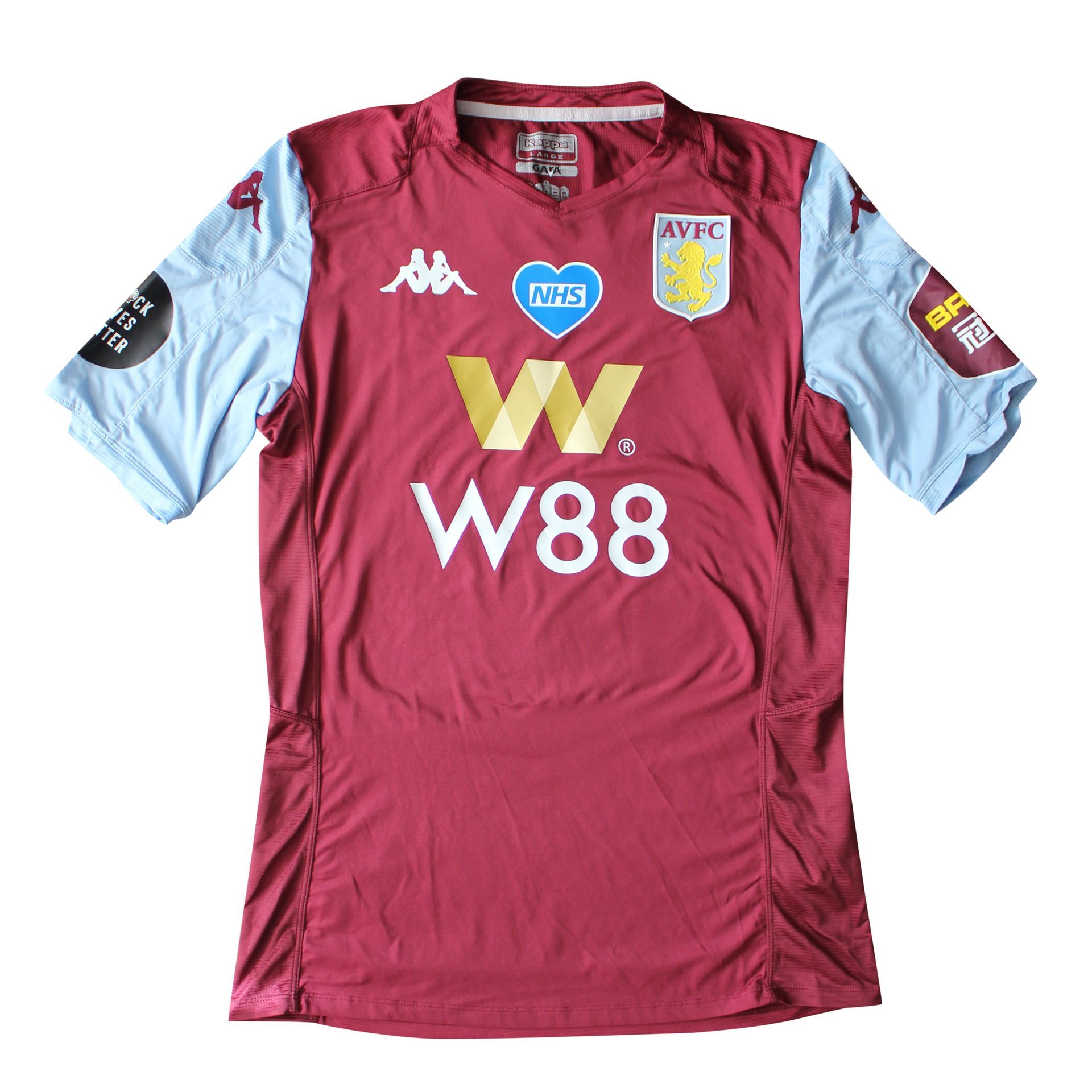2019-20 Aston Villa Match Worn Shirt