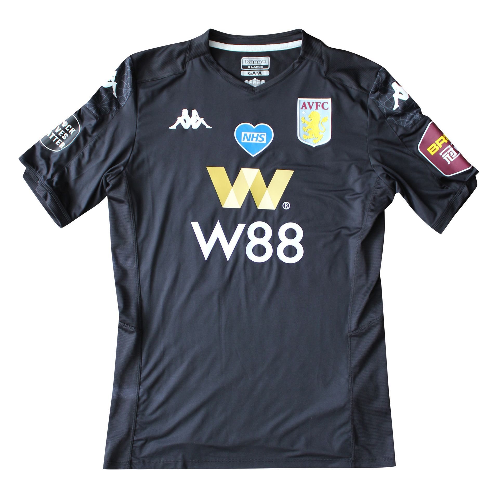 2019-20 Aston Villa Match Worn Shirt