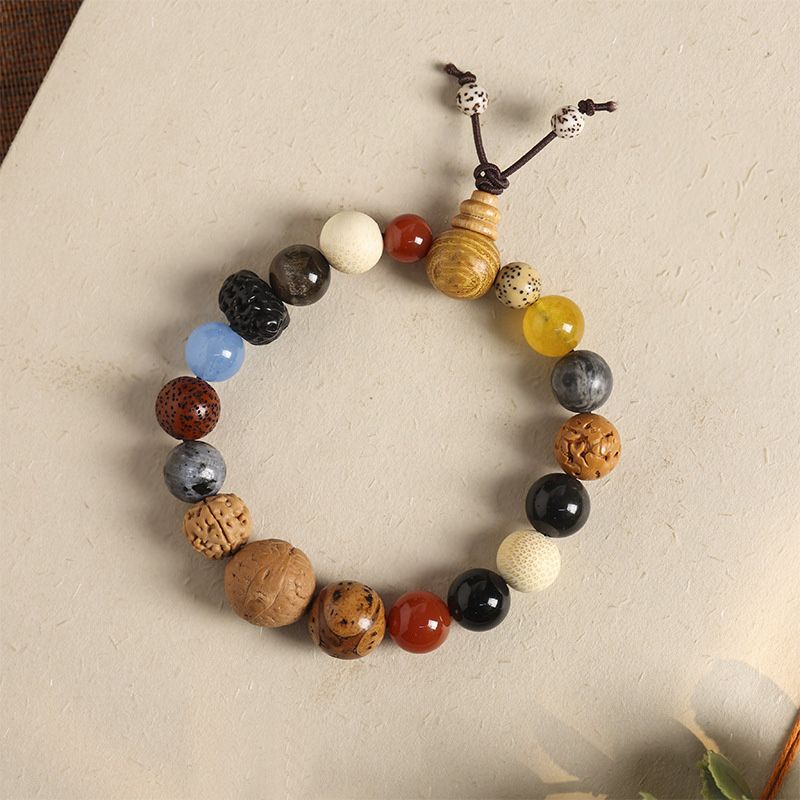 十八籽手環菩提手串 菩提手環 佛珠手串 保平安手飾 男女款祈福手環