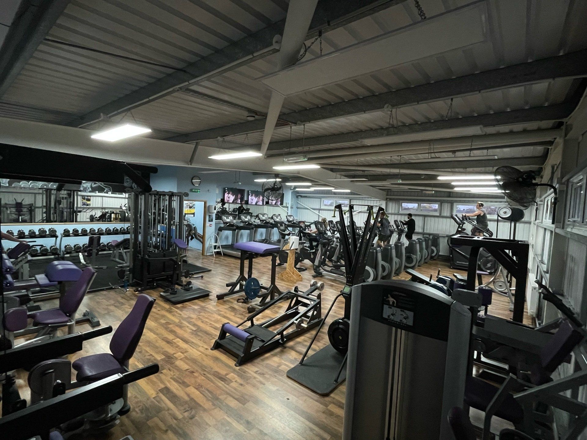 cardio exercise workout area