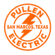 A logo for pullen electric in san marcos texas