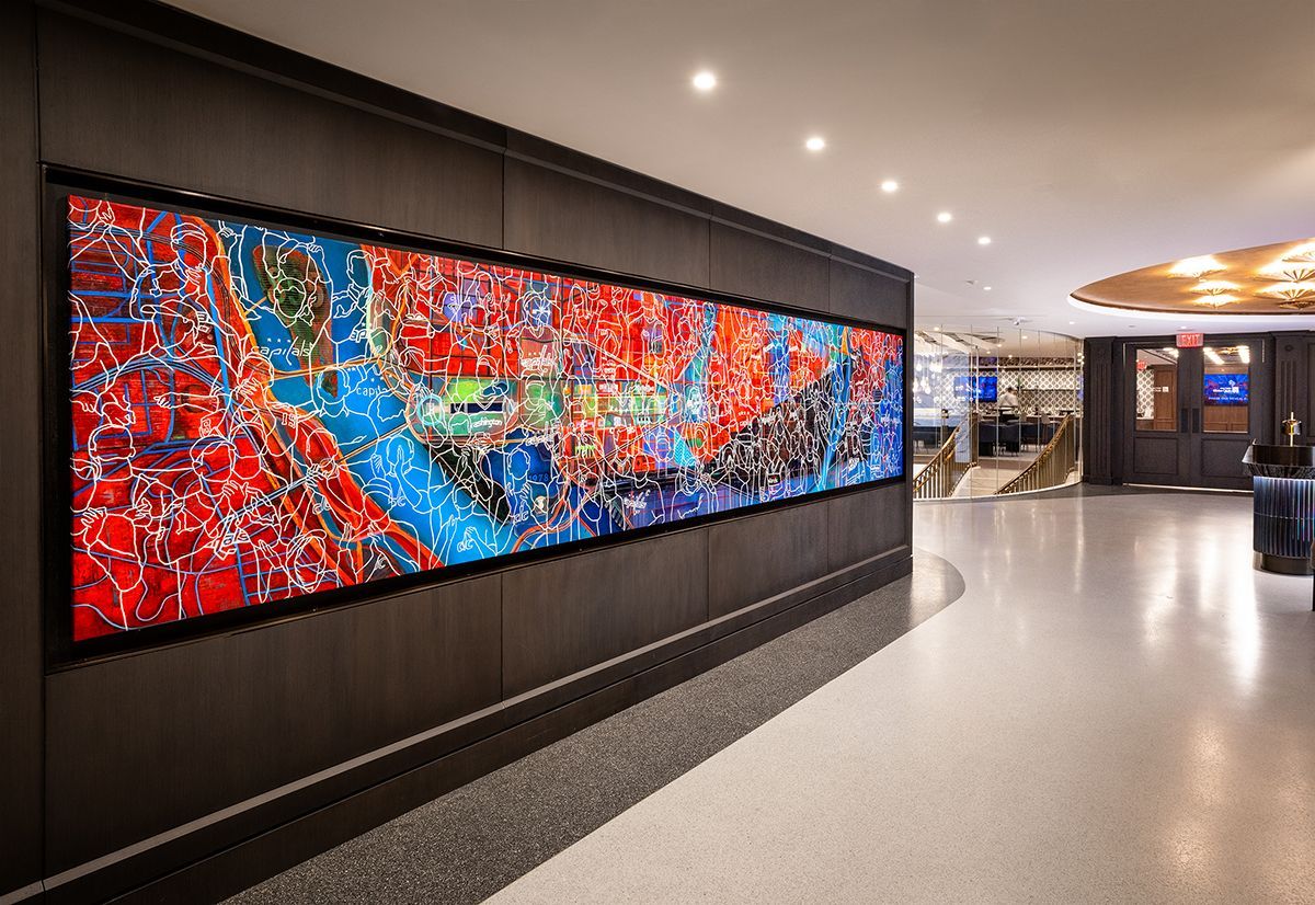 Colorful mural