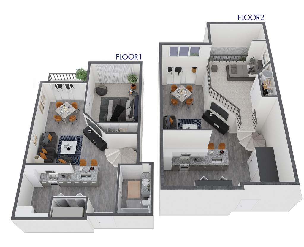 The Access A6L floor plan