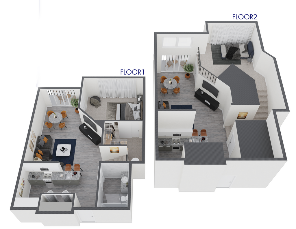 The Access A8L floor plan