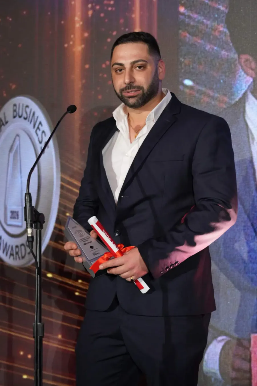 Owner of Modified Smash repairs Winner Business Awards 2026