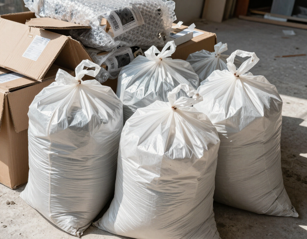 Materiali di risulta ordinati
