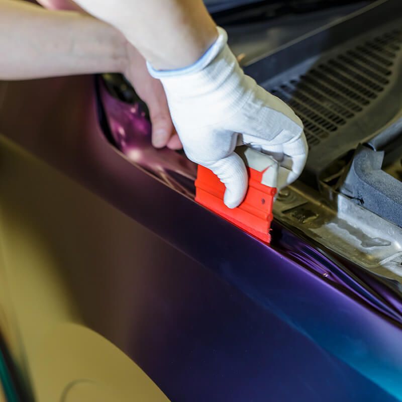partial vinyl wrap