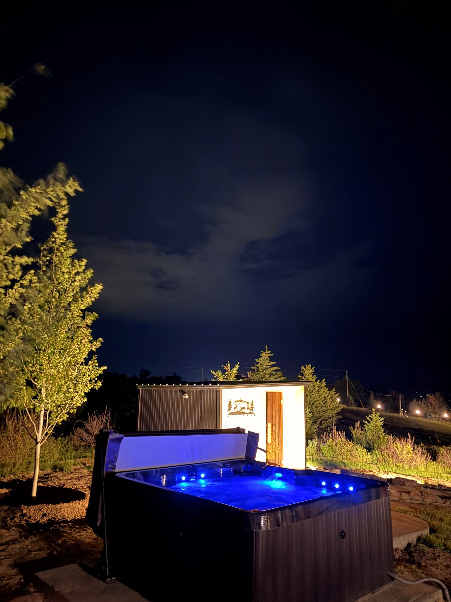 Golden Ranch Montana airbnb patio