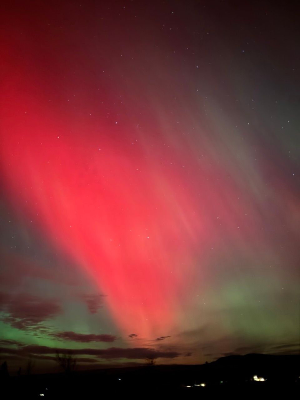 Golden Ranch Montana airbnb northern lights
