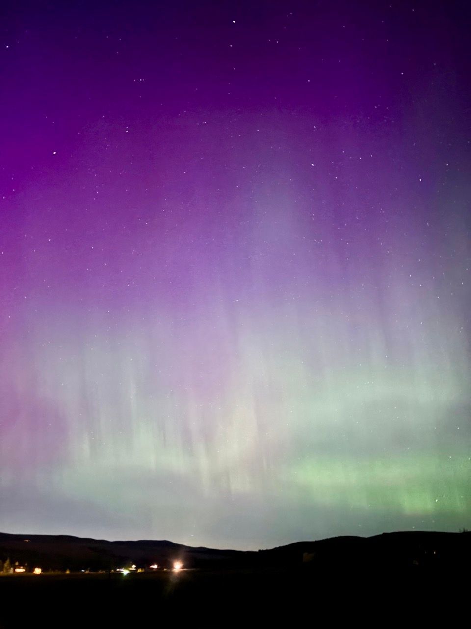 Golden Ranch Montana airbnb northern lighhts