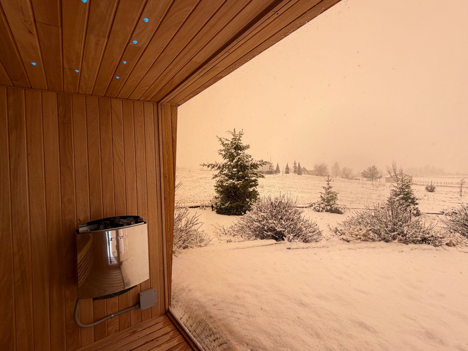 Golden Ranch Montana airbnb sauna