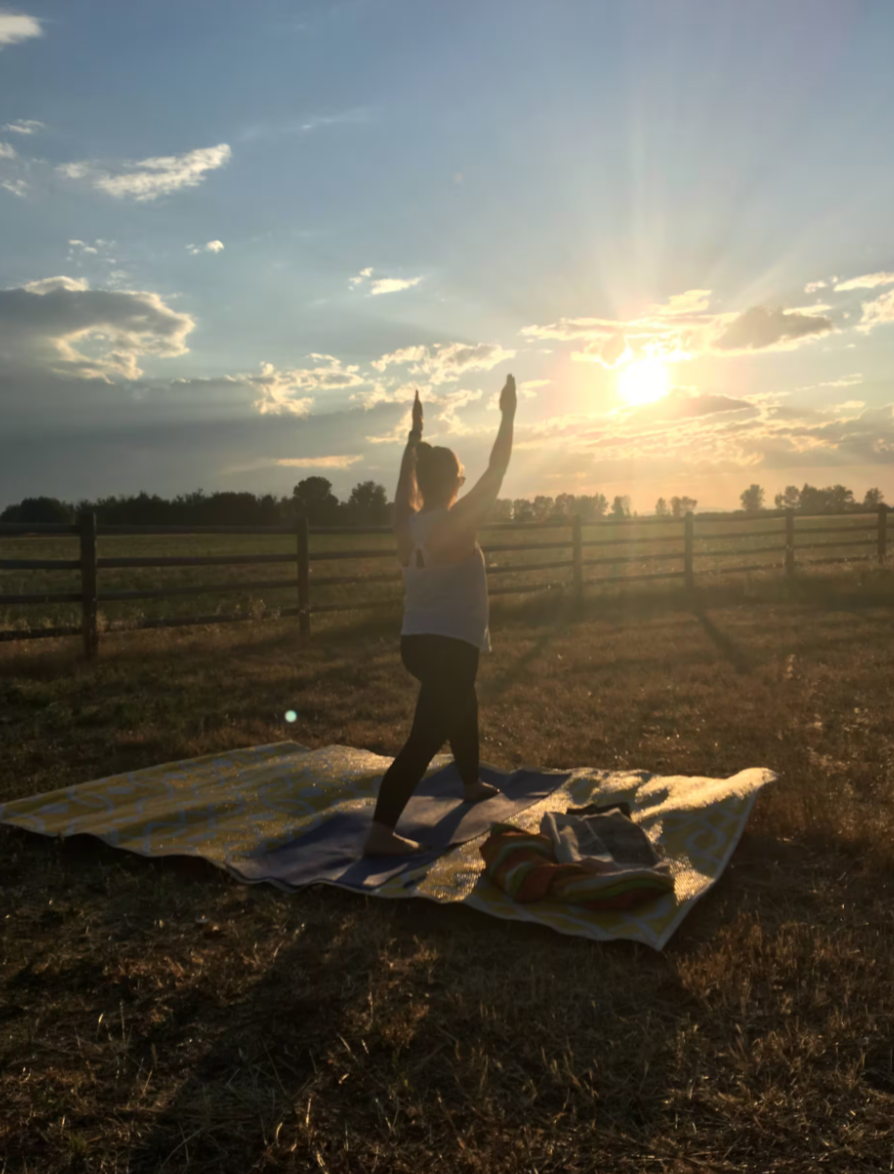 golden ranch montana on-site yoga