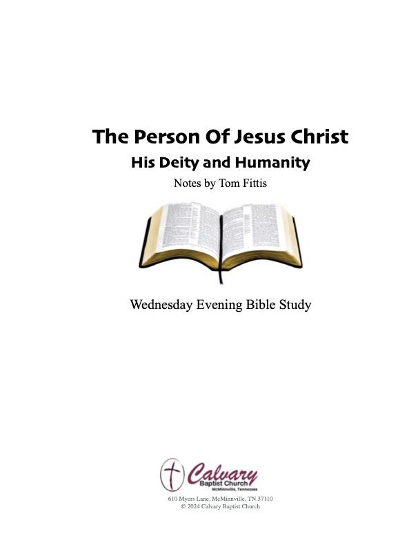 Cover for a bible study titled 