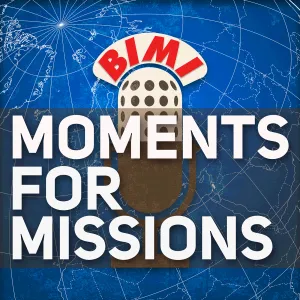 Podcast logo: Brown microphone with 