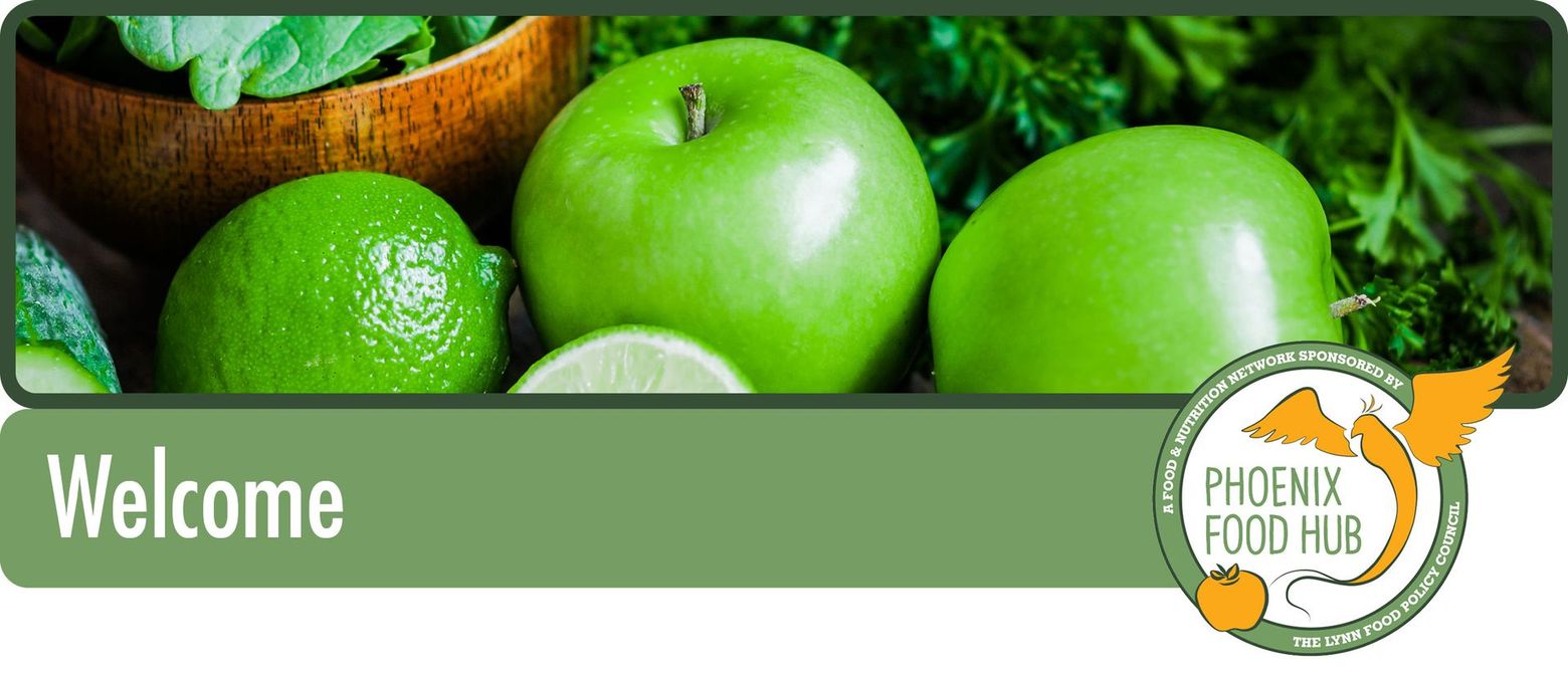 Green apples, limes, and parsley, with