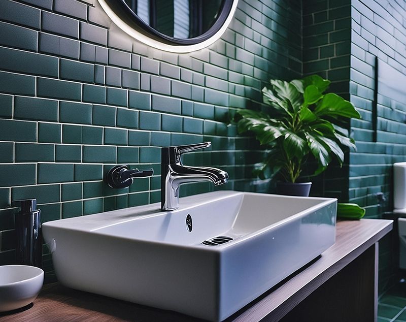 Modern Looking Bathroom