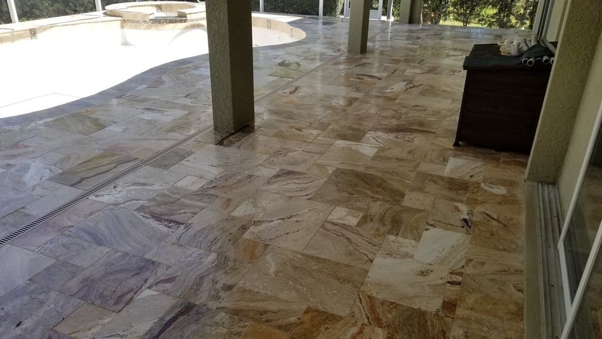 Pool Pavers — Spring Hill, FL — Ed Pulido LTD