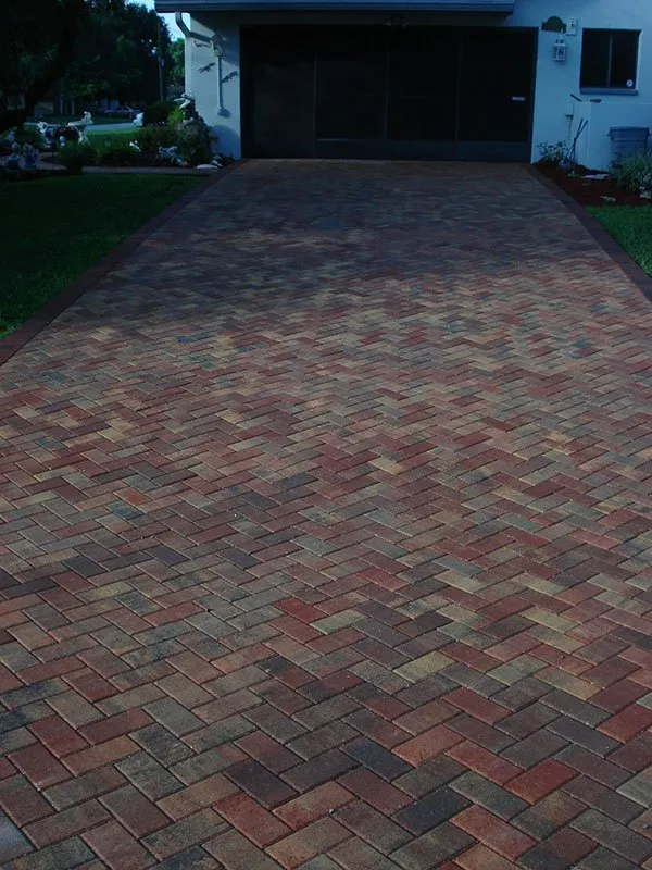 Modern Driveway — Spring Hill, FL — Ed Pulido LTD