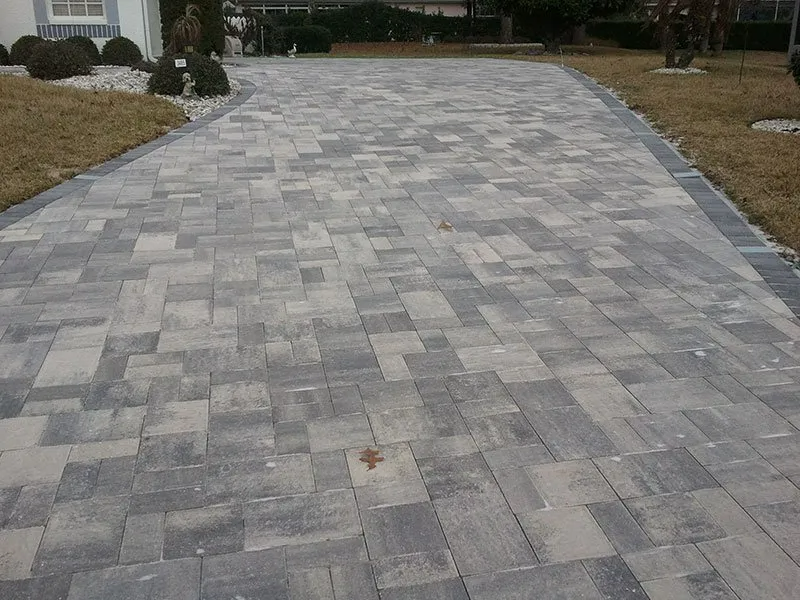 Beautiful Driveway Design — Spring Hill, FL — Ed Pulido LTD