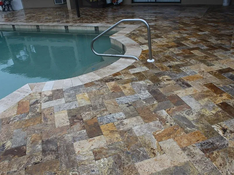 Custom Pool Deck Design — Spring Hill, FL — Ed Pulido LTD