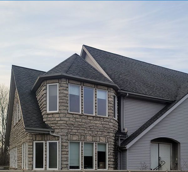 Residential home exterior shot in Columbus, OH