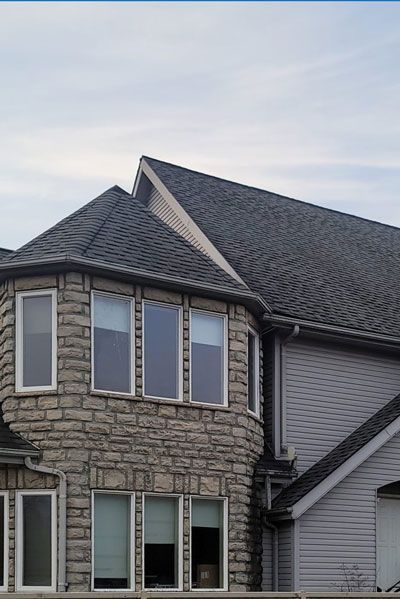 Residential home exterior shot in Columbus, OH