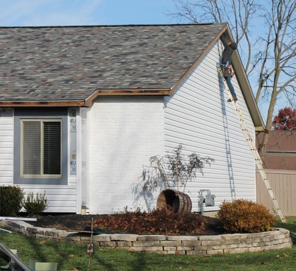 White House with new roof