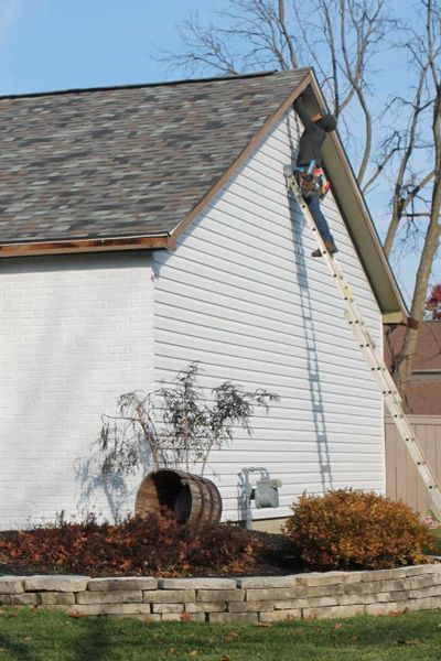 White House with new roof